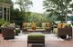 Signature Design by Ashley® Horizon Hall Brown/Green Aluminum/Fabric Outdoor Sofa-4