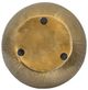 A & B Home Gold Chisel Flower Vase-4