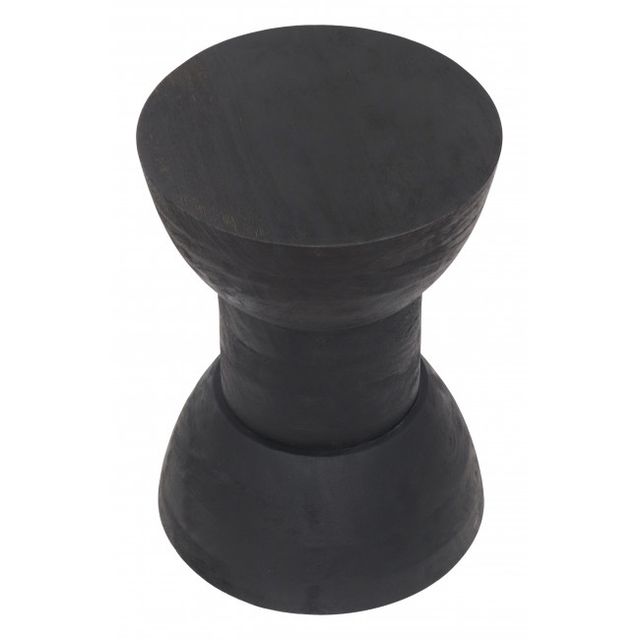 Zuo® Modern Wisdom Matte Black Table Stool-1