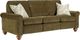 Best® Home Furnishings Customizable Weston Coll. Fabric Manual Reclining Sofa with Dark Walnut Legs-0