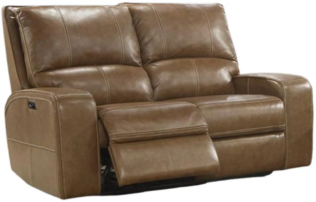 Parker House® Swift Bourbon Power Reclining Loveseat with Power Headrest-0