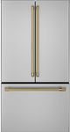 Café™ Brushed Brass Refrigeration Handle Kit-1