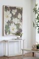 A & B Home Antique White Console Table -4