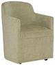 Hooker® Furniture Commerce and Market Izabela Baso Sage Upholstered Dining Arm Chair-0