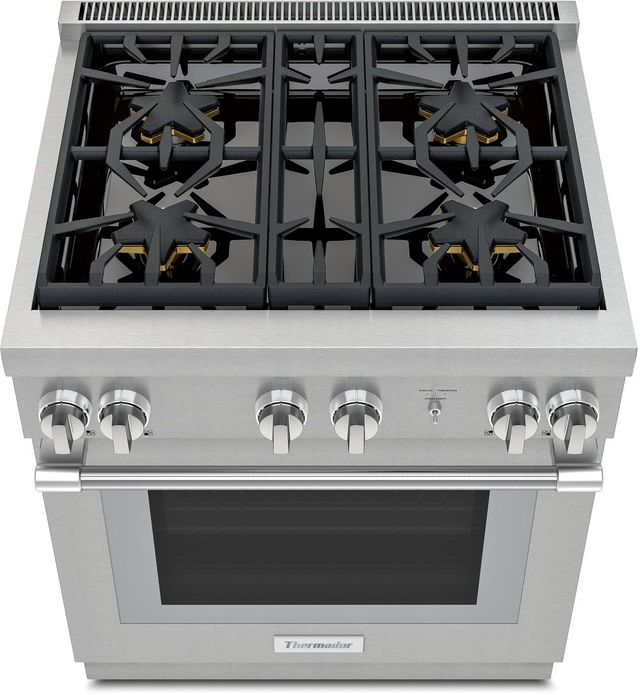 Thermador® Pro Harmony® 30" Stainless Steel Pro Style Natural Gas Range-1