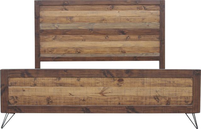 Elements International Cruz Wood Queen Bed-0
