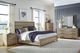 American Woodcrafters Arlington 4-Piece Nutmeg Queen Bedroom Set-1