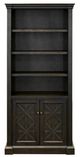 Martin Furniture Kingston Dark Chocolate Lower Door Bookcase-1