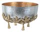 A & B Home  Bronze/Gold/Silver Hammered Bowl-0