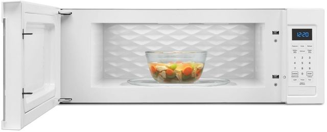 Whirlpool® 1.1 Cu. Ft. White Low Profile Microwave Hood Combination-3