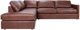 Decor-Rest® Furniture LTD 2068 2-Piece Leather Left-Arm Facing Sofa Sectional and Chaise-1