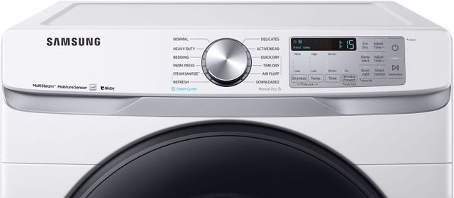 Samsung 7.5 Cu. Ft. White Front Load Electric Dryer-3