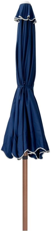Meridian Furniture Amalfi Navy Aluminum Outdoor Patio Umbrella-1