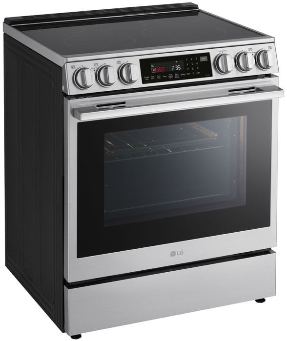 LG 30" PrintProof™ Stainless Steel Smart Wi-Fi Enabled Slide-In Electric Range-3