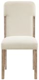 Homelegance® Wilshire Beige Side Chair-2
