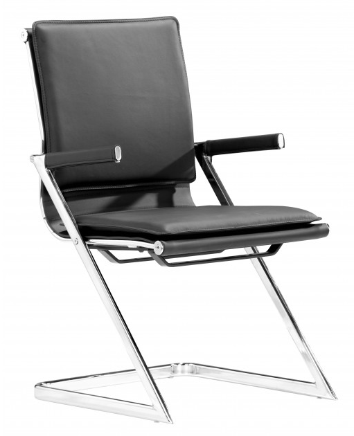 Zuo® Modern Lider Plus Black Conference Chair-0