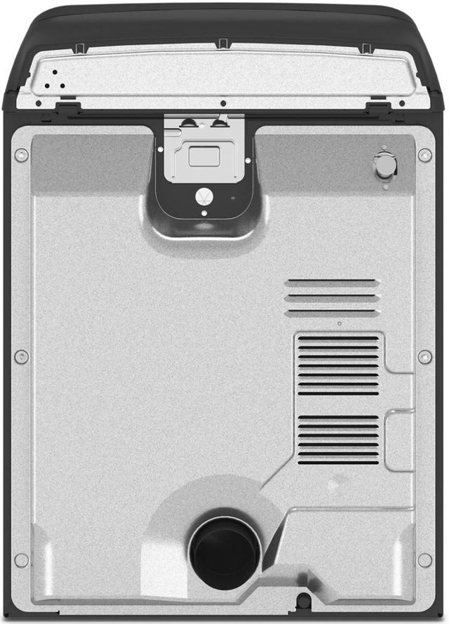Maytag® Pet Pro System 7.0 Cu. Ft. Volcano Black Front Load Electric Dryer -4