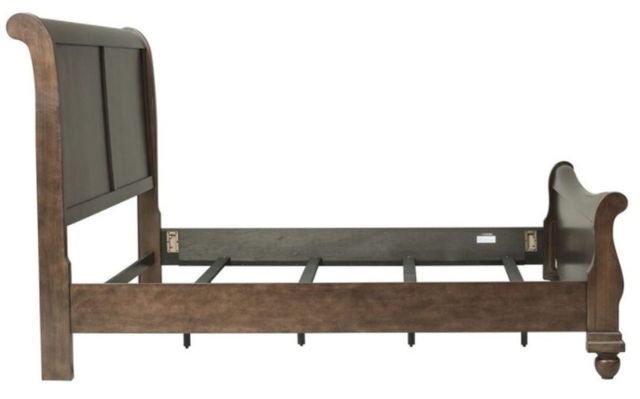 Liberty Furniture Rustic Traditions Cherry California King Sleigh Bed-3