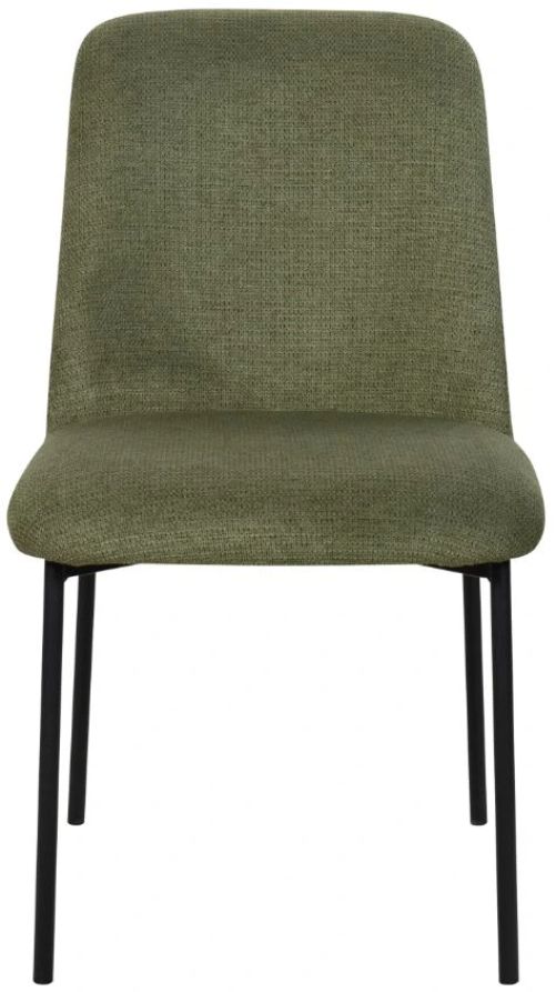 New Classic® Home Furnishings Erik Green/Black Upholstered Dining Side Chair-2