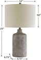 Signature Design by Ashley® Linus Antique Black Table Lamp-1