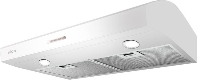 Elica Comfort Series Allasio 30" White Under Cabinet Range Hood-0