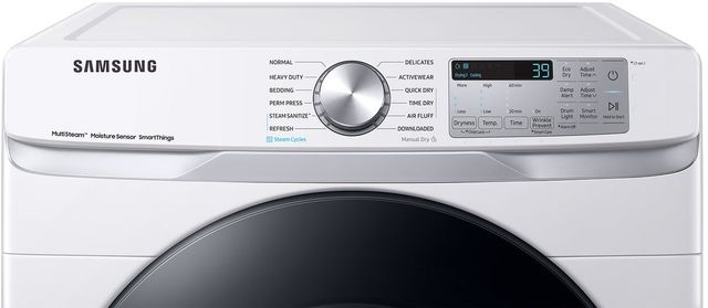 Samsung 7.5 Cu. Ft. White Front Load Electric Dryer-4