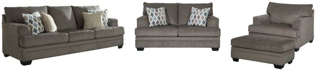 Signature Design by Ashley® Dorsten 4-Piece Slate Living Room Set-0