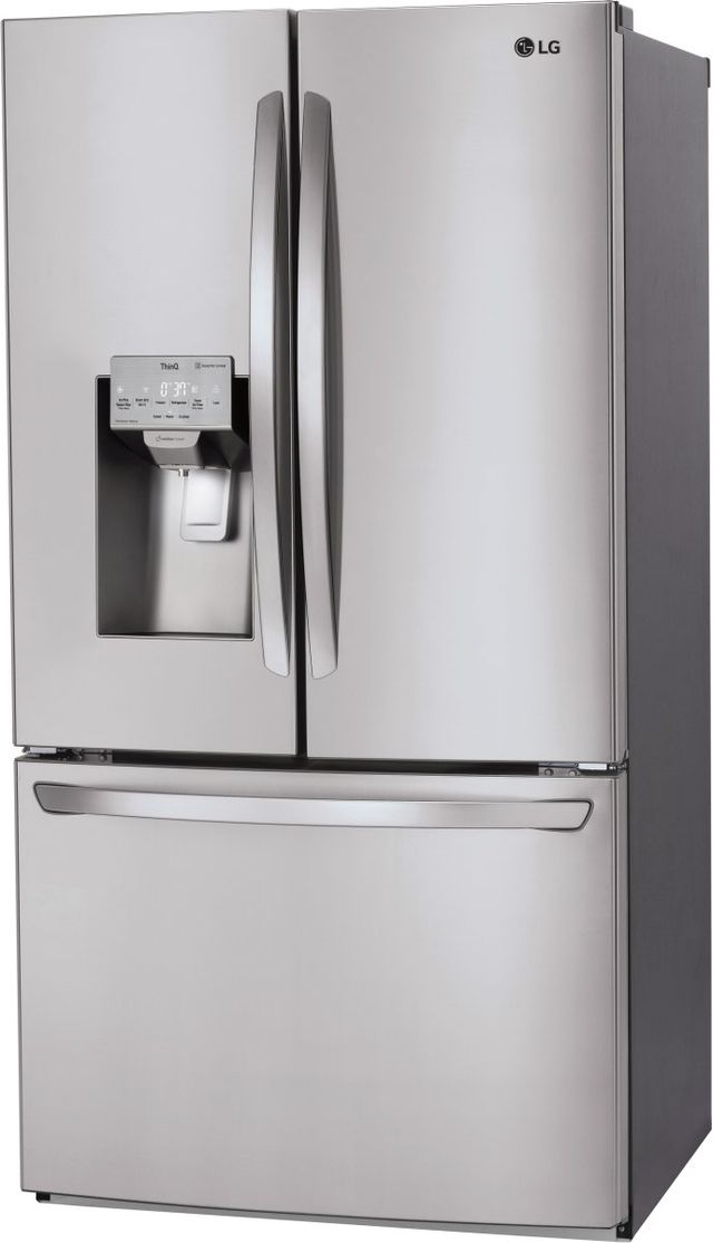 LG 36 in. 27.9 Cu. Ft. Stainless Steel French Door Refrigerator-1