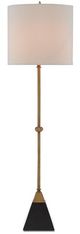 Currey & Company Recluse Vintage Brass/Black Table Lamp-0