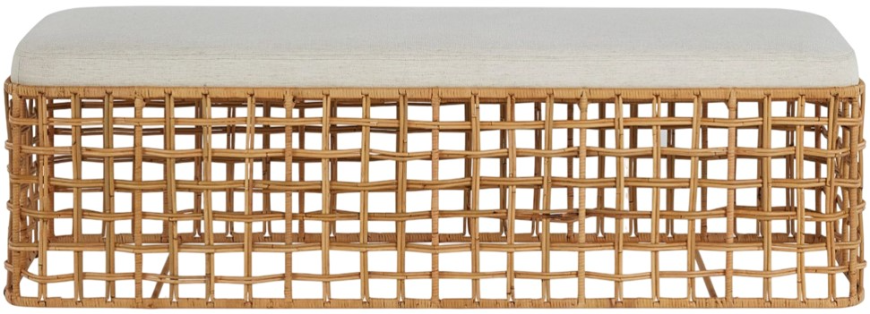 Universal Furniture Rattan Bench