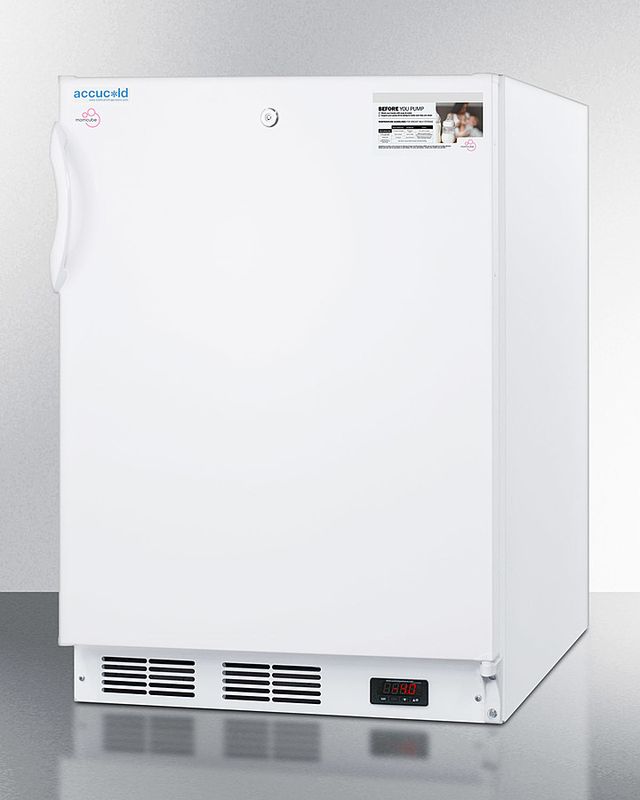 Accucold® MOMCUBE™ 24" 3.5 Cu. Ft. White Breast Milk Freezer-1