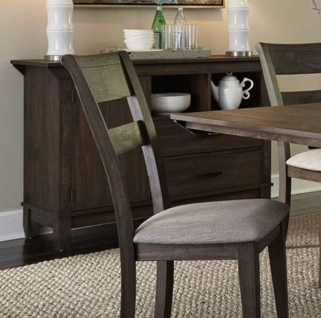 Liberty Furniture Double Bridge Dark Chestnut Sideboard-1