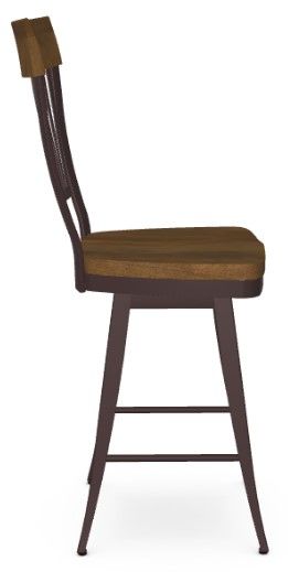 Amisco Customizable Annabelle Swivel Counter Stool-2