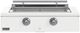 Caliber™ Rockwell Social 2-Burner Matte White Built-In Liquid Propane Grill with Stainless Steel Hardware-0