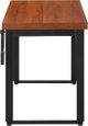 Monarch Specialties Inc. Black/Cherry Desk With Adjustable Height-3