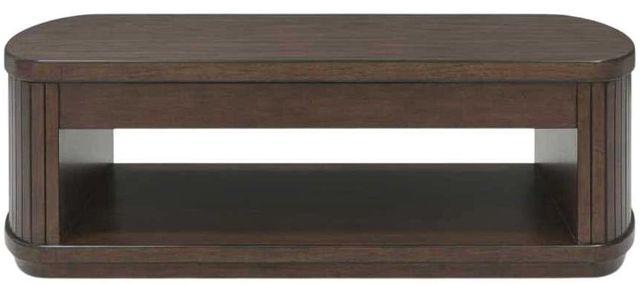 Signature Design by Ashley® Korestone Dark Brown Lift Top Cocktail Table-1