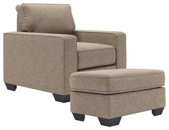 Signature Design by Ashley® Greaves 2-Piece Driftwood Living Room Set-0