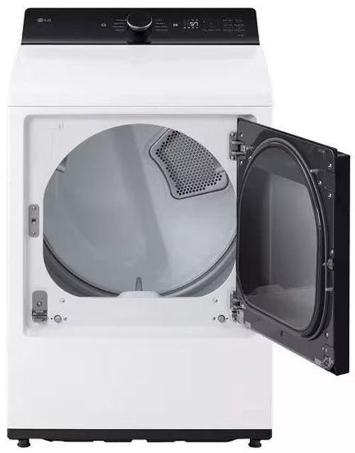 LG 7.3 Cu. Ft. Alpine White Electric Dryer-1