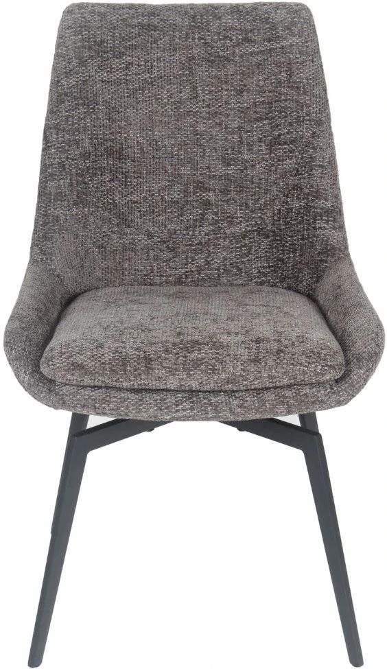 Modus Furniture CEO Oyster Upholstered Swivel Dining Side Chair-2