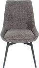 Modus Furniture CEO Oyster Upholstered Swivel Dining Side Chair-2