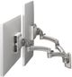 Chief® Kontour™ Silver K2W Dual Monitors Wall Mount Swing Arms-0