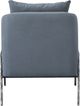 Moe's Home Collection Archer Slate Blue Accent Chair-3