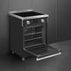 Smeg Professional 24" Matte Black Pro Style Induction Range-4