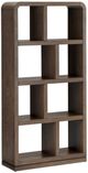 Crestview Oxford Dark Brown 8-Shelf Etagere-0