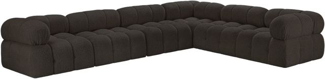Meridian Furniture Ames 6-Piece Brown Modular Sectional-0