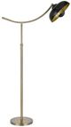 Cal® Lighting & Accessories Planetoid Dark Antique Brass/Bronze Floor Lamp-1