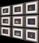 Uttermost® Marian Parsons 9-Piece Resting Bunny Framed Prints Set-4