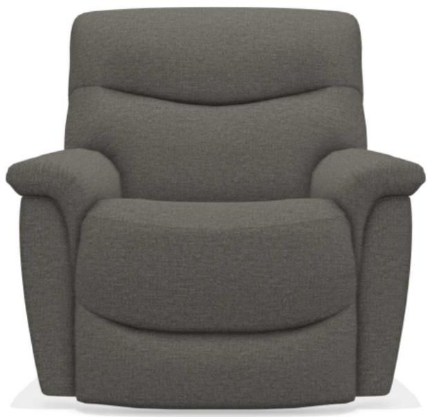 La-Z-Boy® James Charcoal Power Rocking Recliner with Headrest and Lumbar-1