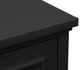 Legends Home Jordan Seal Skin Black 65" Fireplace Console-4