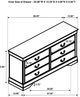 Coaster® Louis Philippe 5-Piece White Queen Bedroom Set-3